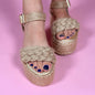 Estefy - High Quality and Comfort Handmade Platform Sandals..