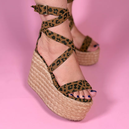 Kira / Handmade Colombian Sandals - Height 12cm - thin foot-  They are not heavy.