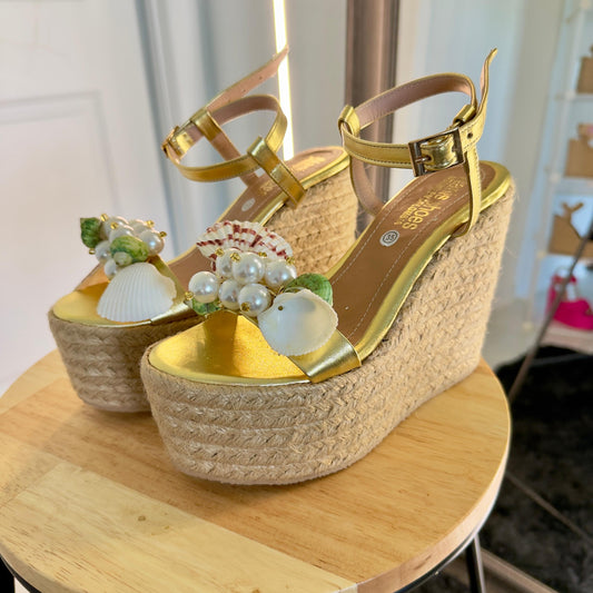 Conchita / High quality, Colombian Sandals, Lightweight, Comfortable, Elegant, Height 12cm - normal or thin foot