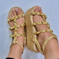 Karla - Heart Sandals Handmade Platforms of High Quality and Comfort
