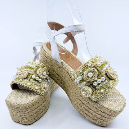 Mia - High Quality and Comfort Handmade Platform Sandals.