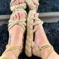 Yera /High quality, Height 4 cm Colombian Sandals, Lightweight, Comfortable, Elegant