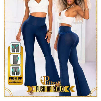 3060 Black  - Leggings - Butt Lifter Push Up Reducer, Shaper with Double Girdle.
