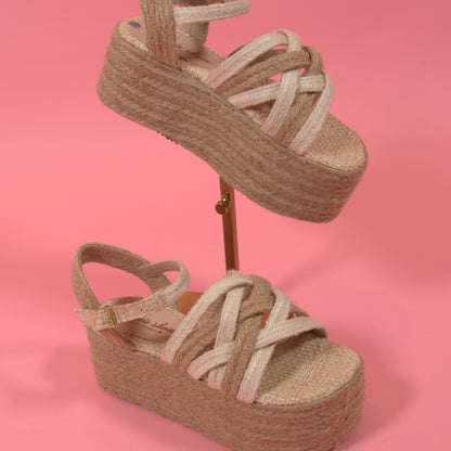 Kary /Colombian Sandals, Lightweight, Comfortable, Height 6cm.