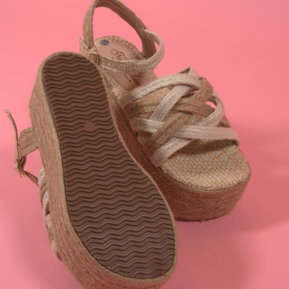 Kary /Colombian Sandals, Lightweight, Comfortable, Height 6cm.