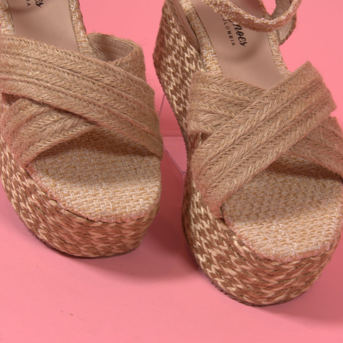 Lili /Colombian Sandals, Lightweight, Comfortable, Height 6 cm - Wide foot