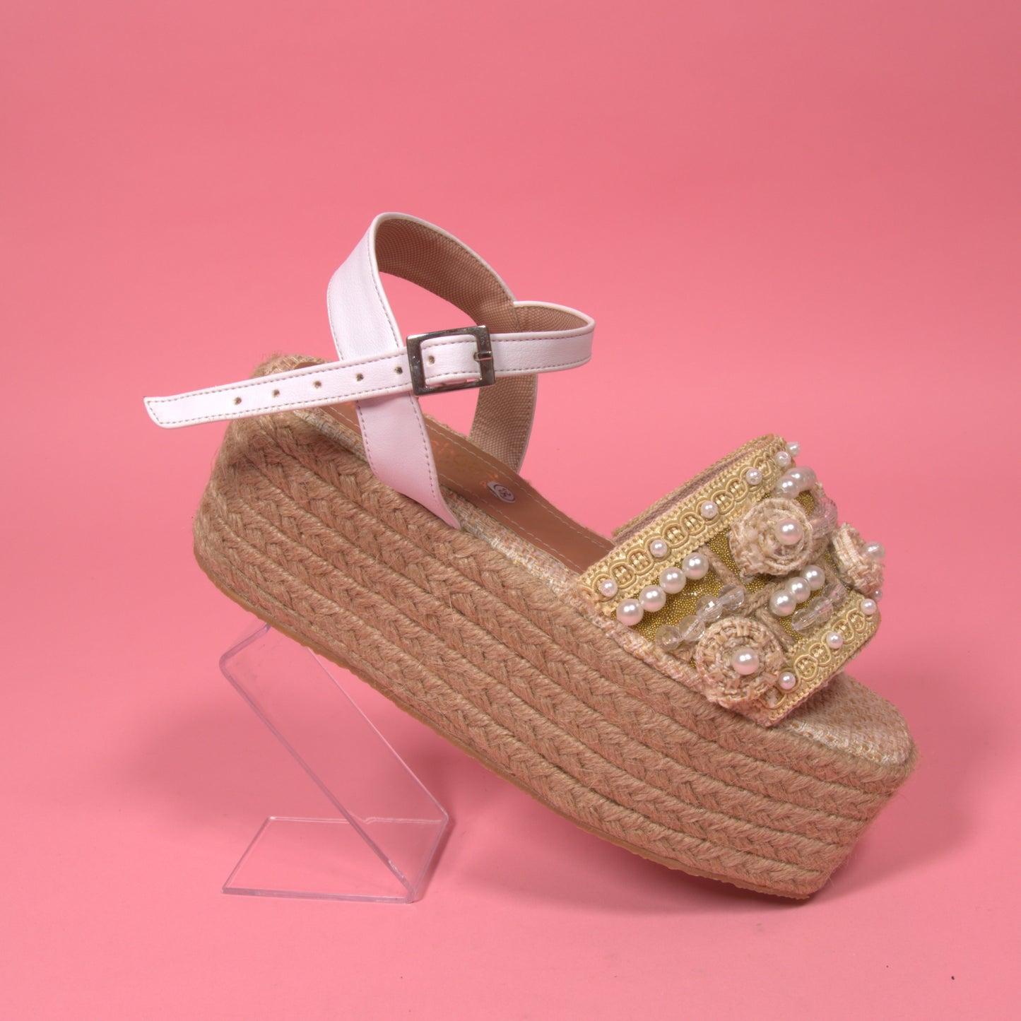 Mia - High Quality and Comfort Handmade Platform Sandals..