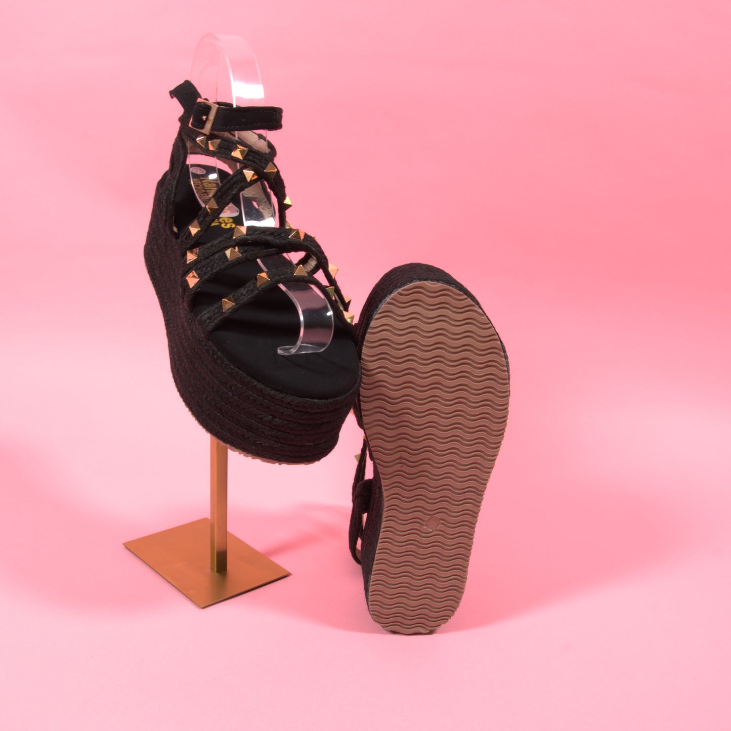 Mily Tradicional - Pie Normal Ancho -Heart Sandals Handmade Platforms of High Quality and Comfort.
