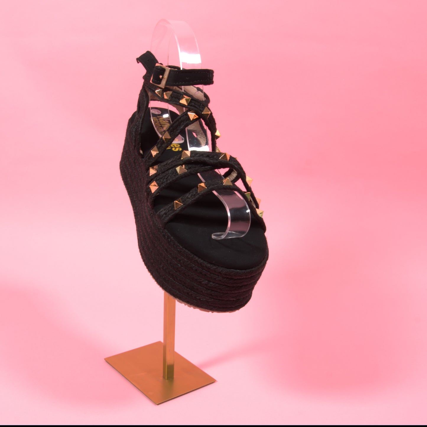 Mily Tradicional - Pie Normal Ancho -Heart Sandals Handmade Platforms of High Quality and Comfort.