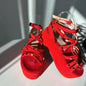 Mily - Heart Sandals Handmade Platforms of High Quality and Comfort