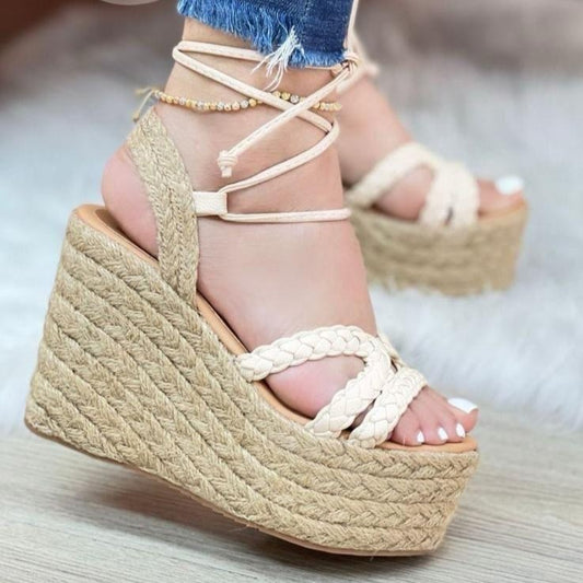 Paty /Colombian Sandals, Lightweight, Comfortable, Height 12cm - Wide foot