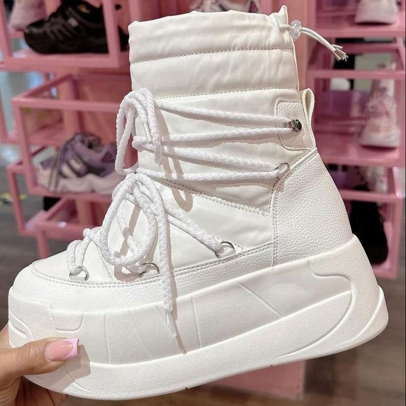 Pelucita - Winter Boots with Plush Lining and Non-Slip Sole