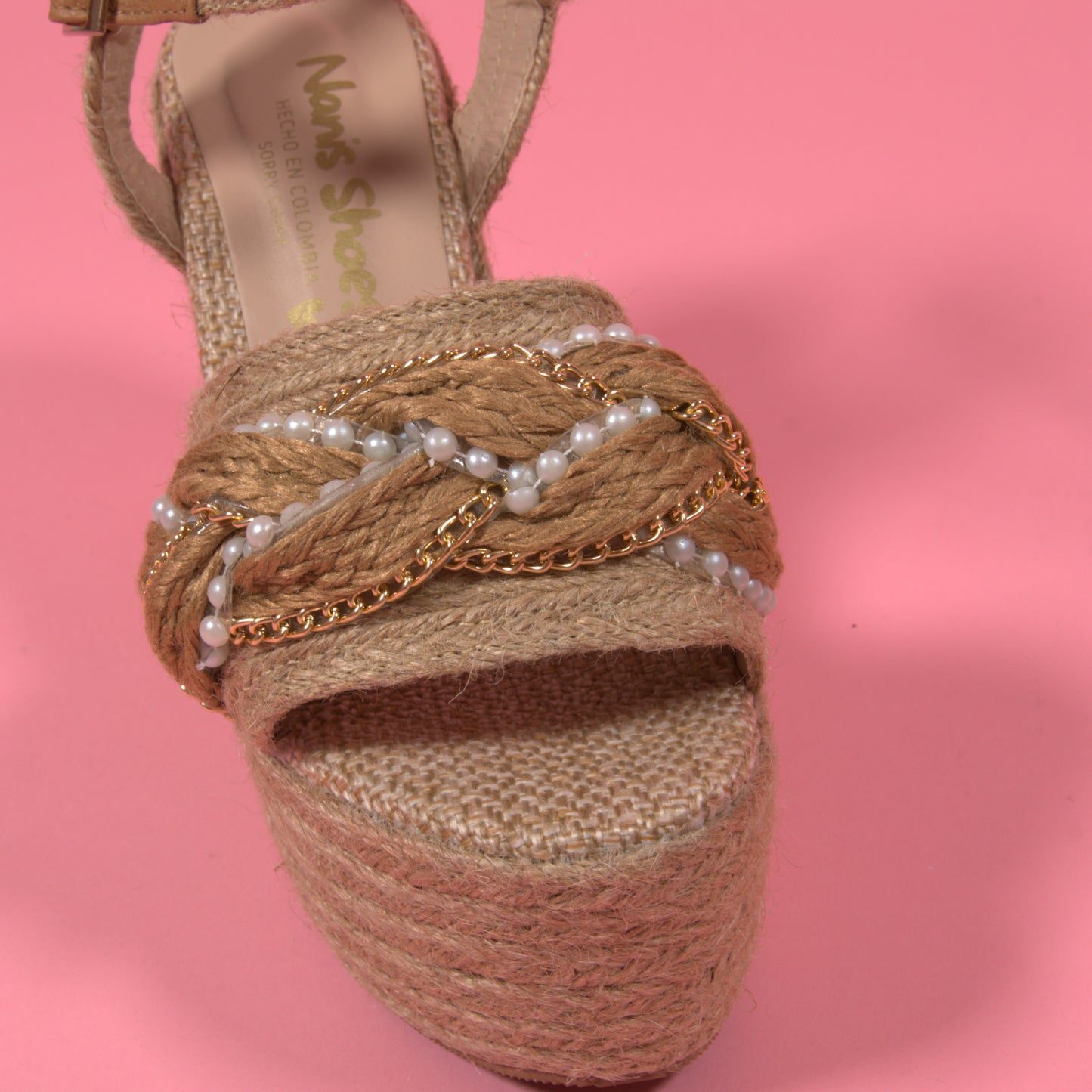 Sabrina  - Heart Sandals Handmade Platforms of High Quality and Comfort
