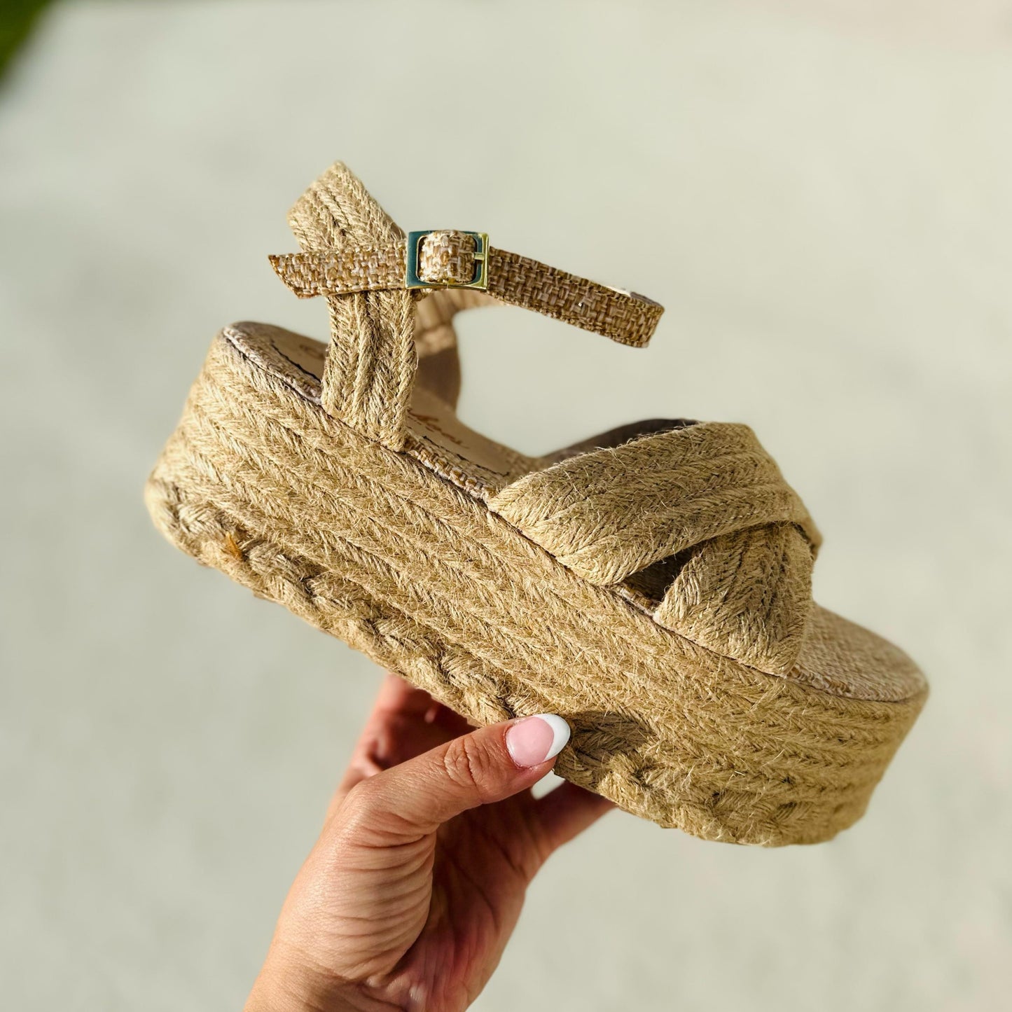 Lili /Colombian Sandals, Lightweight, Comfortable, Height 6 cm - Wide foot