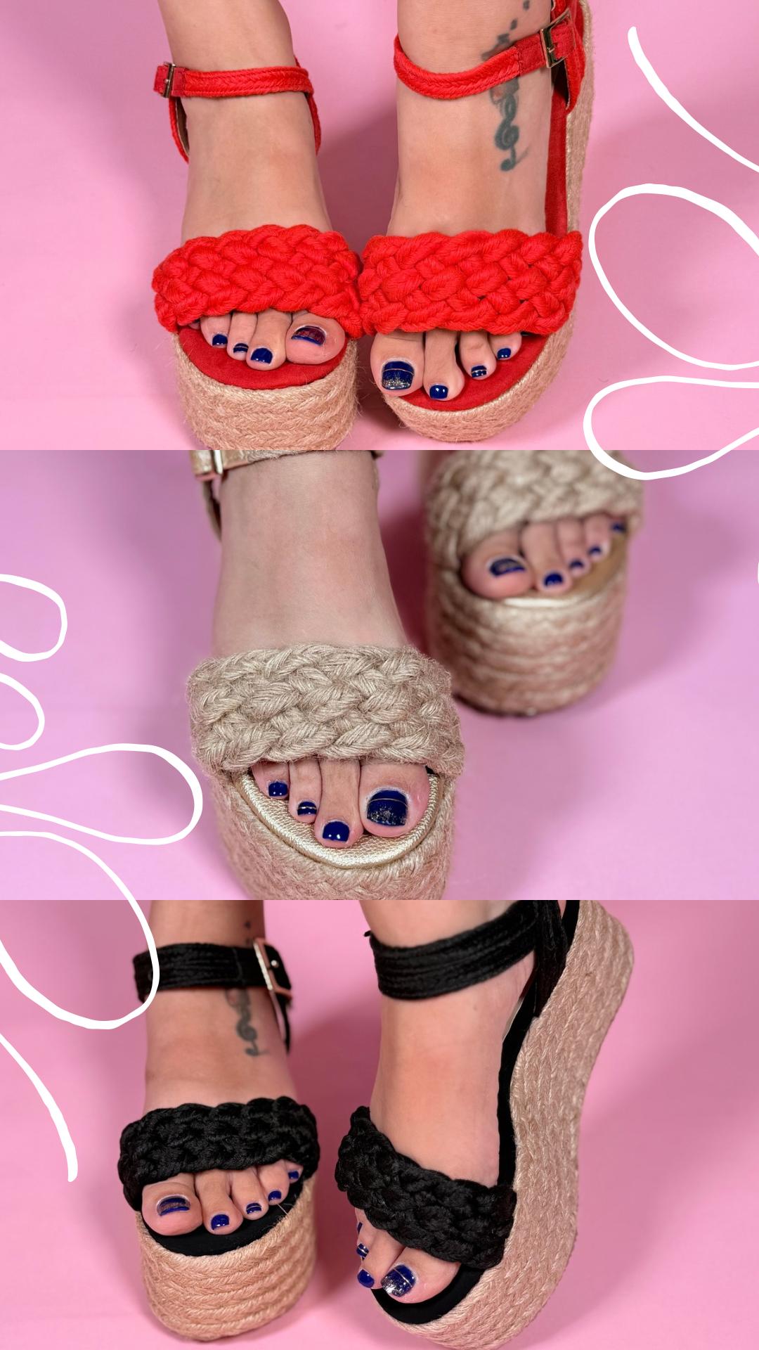 Estefy - High Quality and Comfort Handmade Platform Sandals