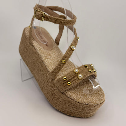 Alicia /Colombian Sandals, Lightweight, Comfortable, Height 12 cm -  normal and wide foot