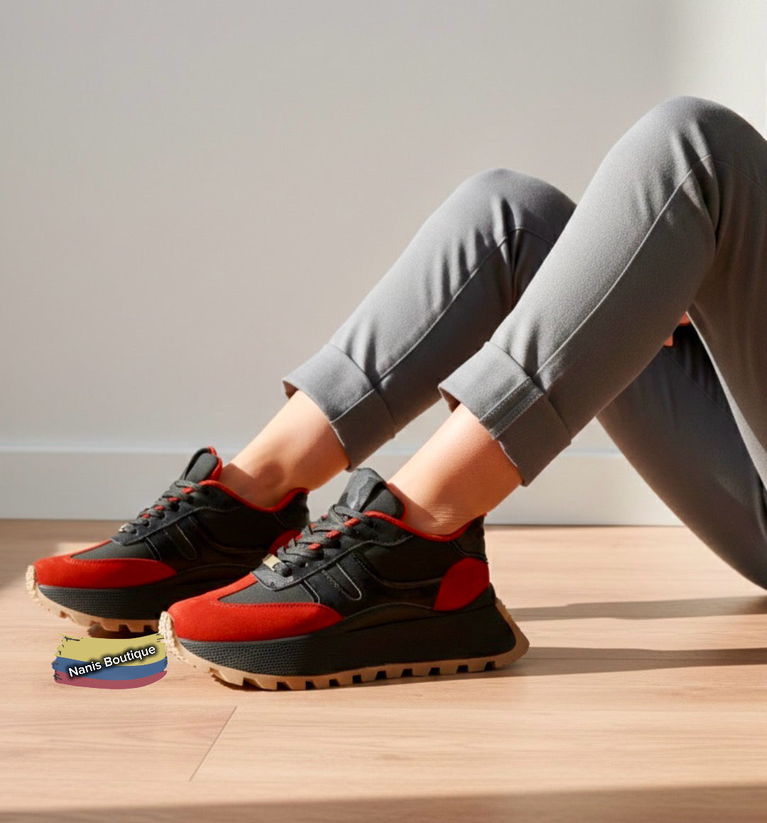 Salo Urban Colombian Sneakers Bright Flashes Style All-Day Comfort Durable Sole Versatile Design Colorblock Round Toe Laces All Seasons Casual Sports Shoes Made in Colombia - Athletic