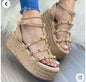 Karla - Heart Sandals Handmade Platforms of High Quality and Comfort
