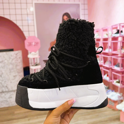 Pelucita - Winter Boots with Plush Lining and Non-Slip Sole