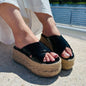 Yaya /Colombian Sandals, Lightweight, Comfortable, Height 8cm - Wide foot